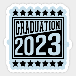 Graduation 2023 Five Star Sticker